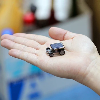 Kreatives Design Solarbetriebenes Mini-Auto Frühpädagogisches Spielzeug Neuartiges Solarenergie-Auto Puzzle