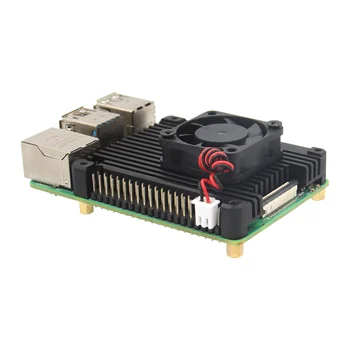Raspberry Pi 4B 11mm Embedded Kühlkörper/Kühler P165-B für Raspberry Pi 4 Modell B & Pi 4 Expansion board
