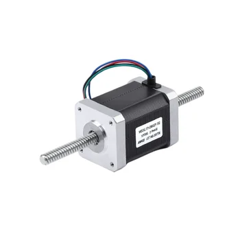 NEMA 17 Nicht-gekapselter Schrittmotor 34mm 40mm 48mm 60mm Gehäuse Linearer Schrittmotor mit 100mm 200mm 300mm
