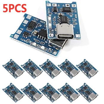 5V 1A Micro/Type-C/Mini 18650 TP4056 Lithium-Akku-Lademodul Ladeplatte mit Schutzfunktion Doppelfunktionen