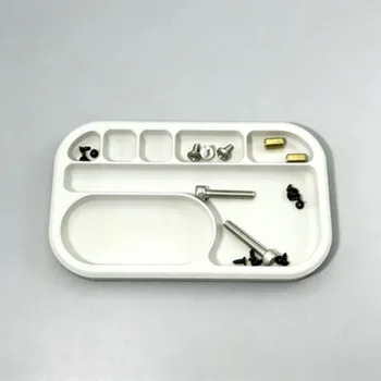 Teileaufbewahrungsfach, Sortierbox für elektronische Komponenten und Schrauben, Desktop-Organizer für kleine