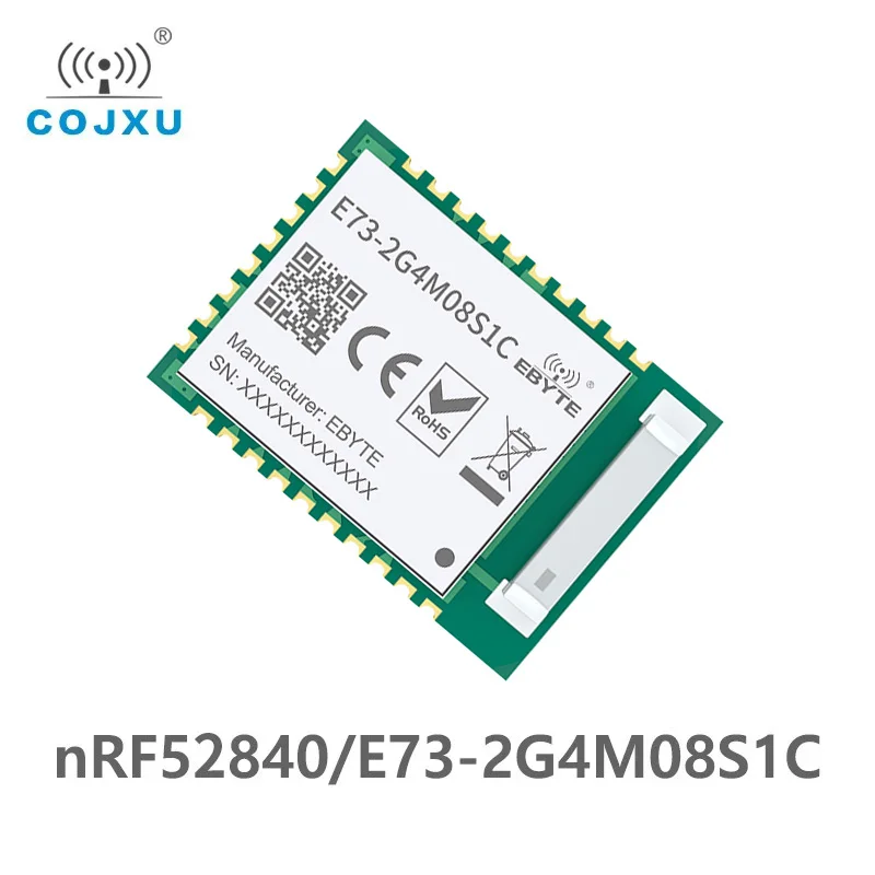 NRF52840 2,4 GHz IC RF Modul 8 dBm cojxu E73-2G4M08S1C Lange Palette – Bild 2