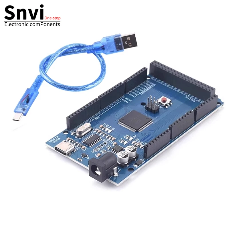 MEGA2560 MEGA 2560 R3 (ATmega2560-16AU CH340G) AVR USB-Board – Bild 4