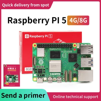 Raspberry Pi 5 Generation Development Board LINUX Suite Computer AI-Programmier-Motherboard Raspberry Pi 5B