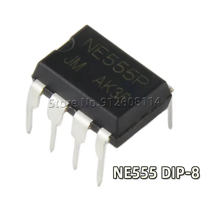 NE555P NE555N DIP8 NE555 DIP-8 555 PRÄZISION TIMER IC Chip