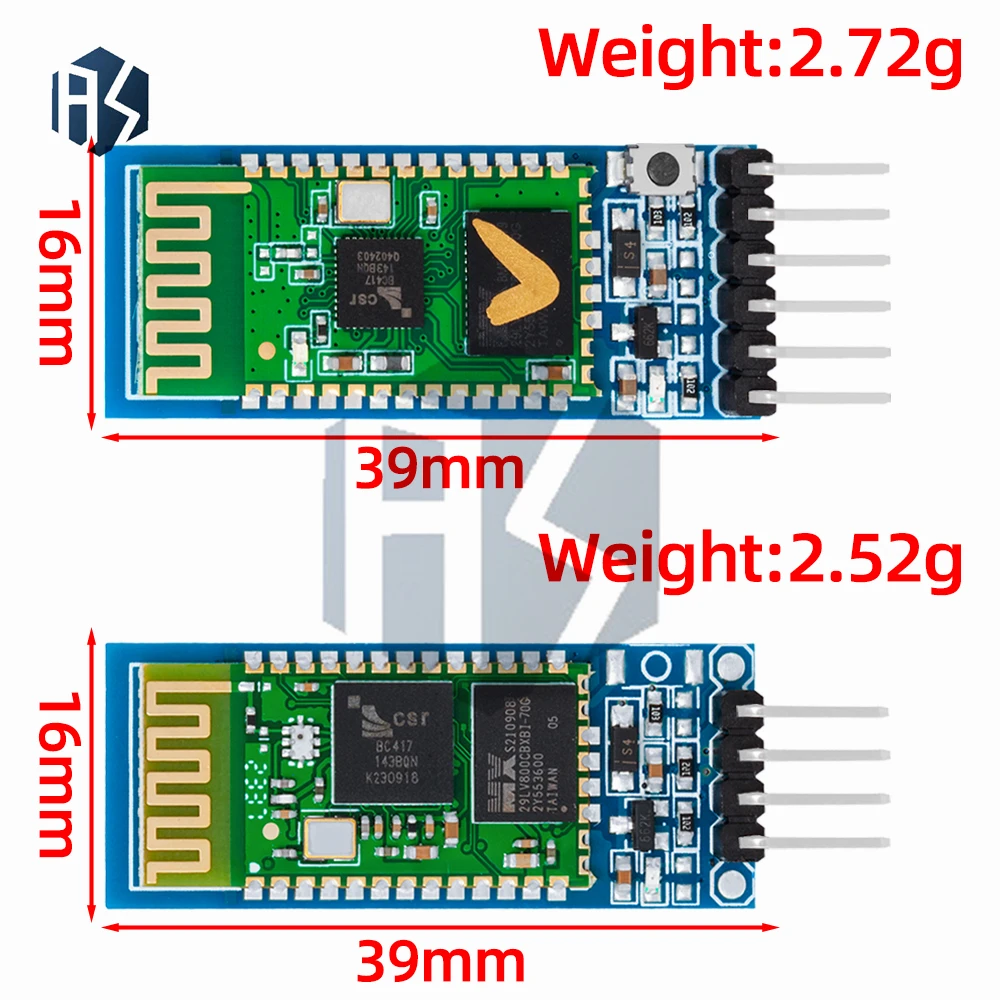 ‌ HC-05 HC-06 Bluetooth 2.0+EDR Serielles Modul – Bild 4