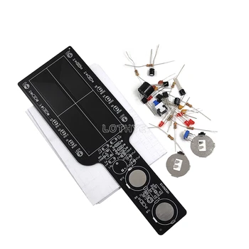 DIY Handheld Einfache Metall Detektor Elektronische Kit Löten Montage Schule Spaß Schweißen Ausbildung PCB