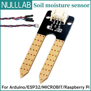 PH2.0 Bodenfeuchtigkeitssensor für Arduino ESP32 Microbit Raspberry Pi Garten-Hygrometer-Modul Intelligente