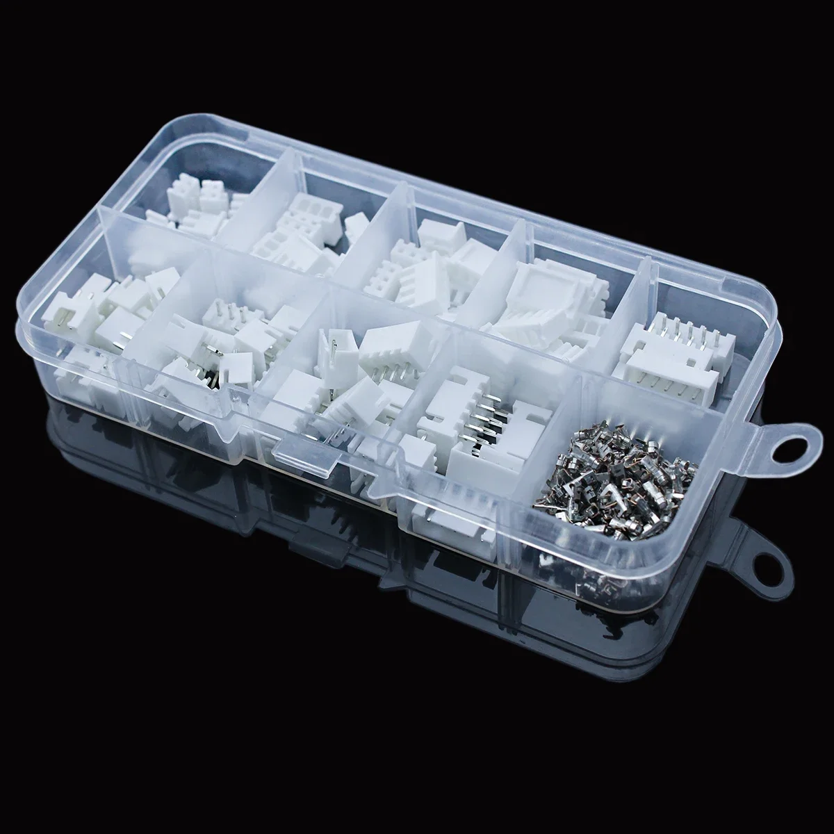 2/3/4/5P 2,54 mm Stecker- und Buchsenklemmen-Set, JST (230 Stück) – Bild 5