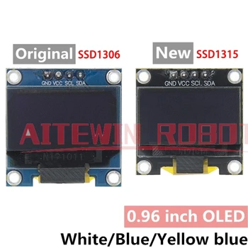 0,96 Zoll IIC Seriell 4pin SSD1306 Weiß/Blau/Gelb Blau OLED Display Modul 128X64 12864 LCD Screen Board