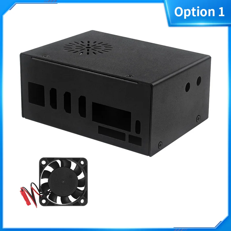 Orange pi 5 plus metall gehäuse mit aktivem lüfter optional antenne Wi-Fi6 bt 5,2 modul metall gehäuse