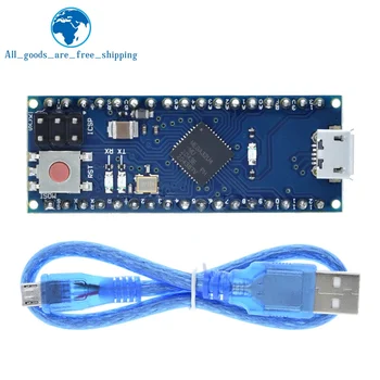 TZT ATmega32u4 5V 16MHZ Micro Controller Board Modul Kompatibel Für Arduino Mirco Ersetzen Pro Mini Mit USB
