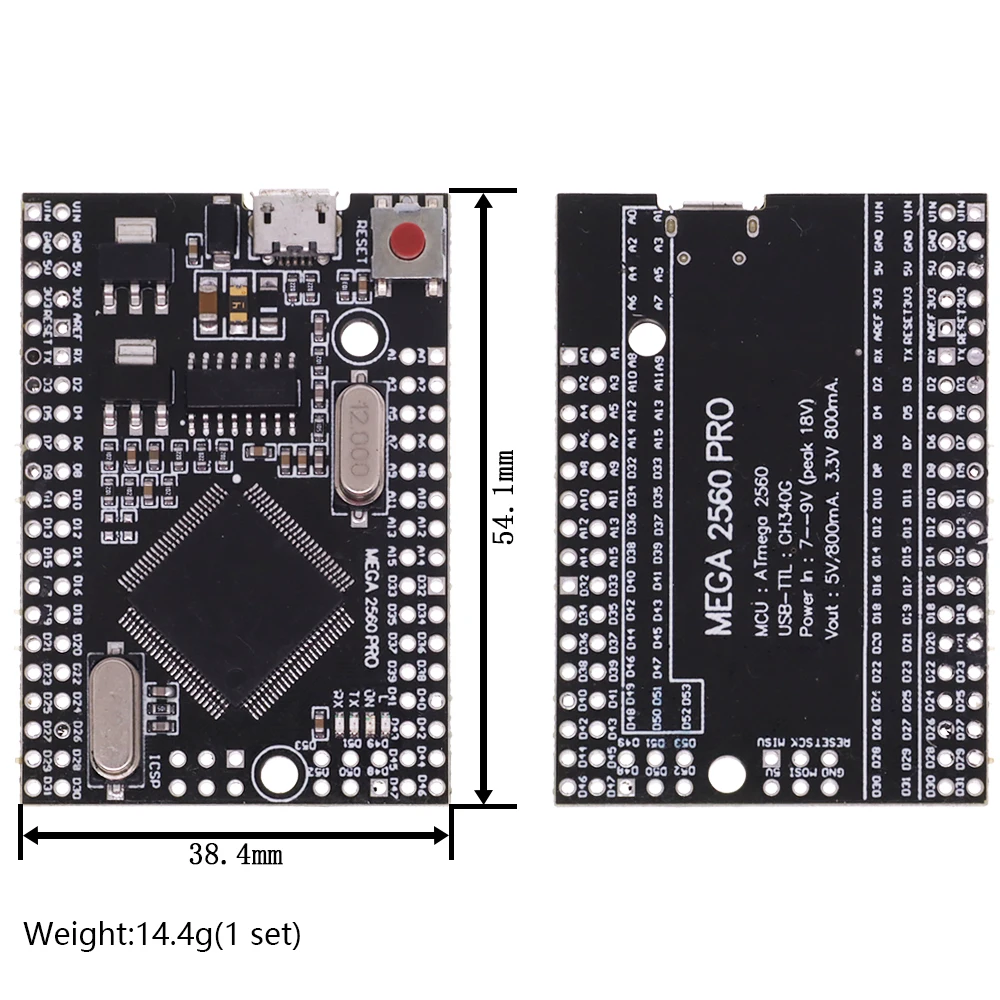 Mega2560 atmega16u2/pro mini mega mega wifi r3 atmega2560 chip ch340g – Bild 3