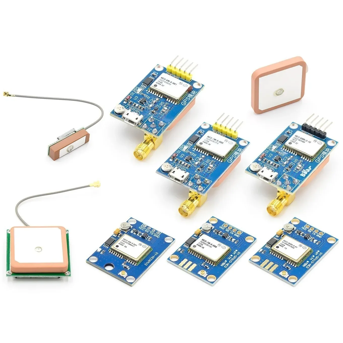 GPS-Modul Micro-USB NEO-6M NEO-7M NEO-8M Satellitenpositionierung 51, Einzelchip für Arduino STM32-Routinen