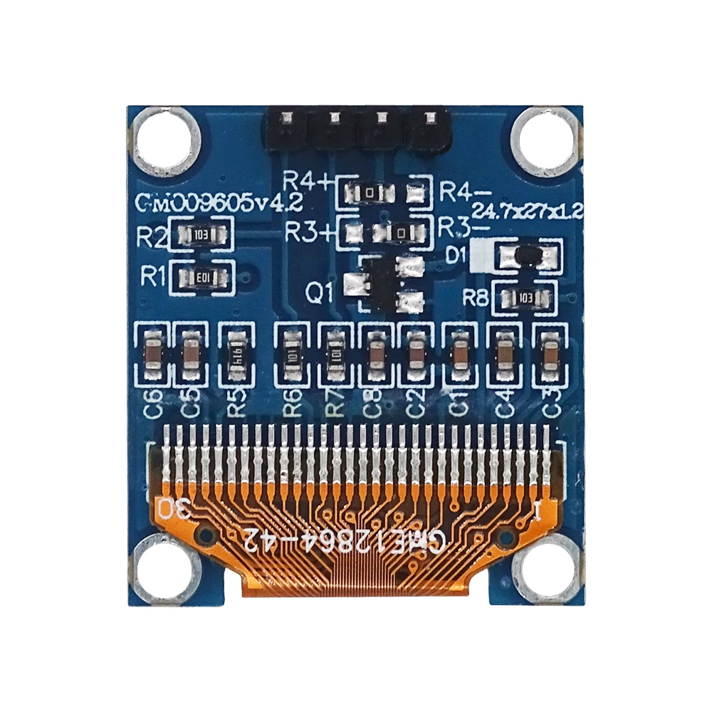 0,96 Zoll oled Display-Modul ssd1306 i2c iic spi seriell x 64 lcd – Bild 6