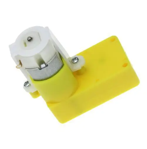 DC-Getriebemotor mit 3-6 V, TT-Motor, DC-Mikrogetriebemotor (L-förmiger/biegbarer Typ), geeignet
