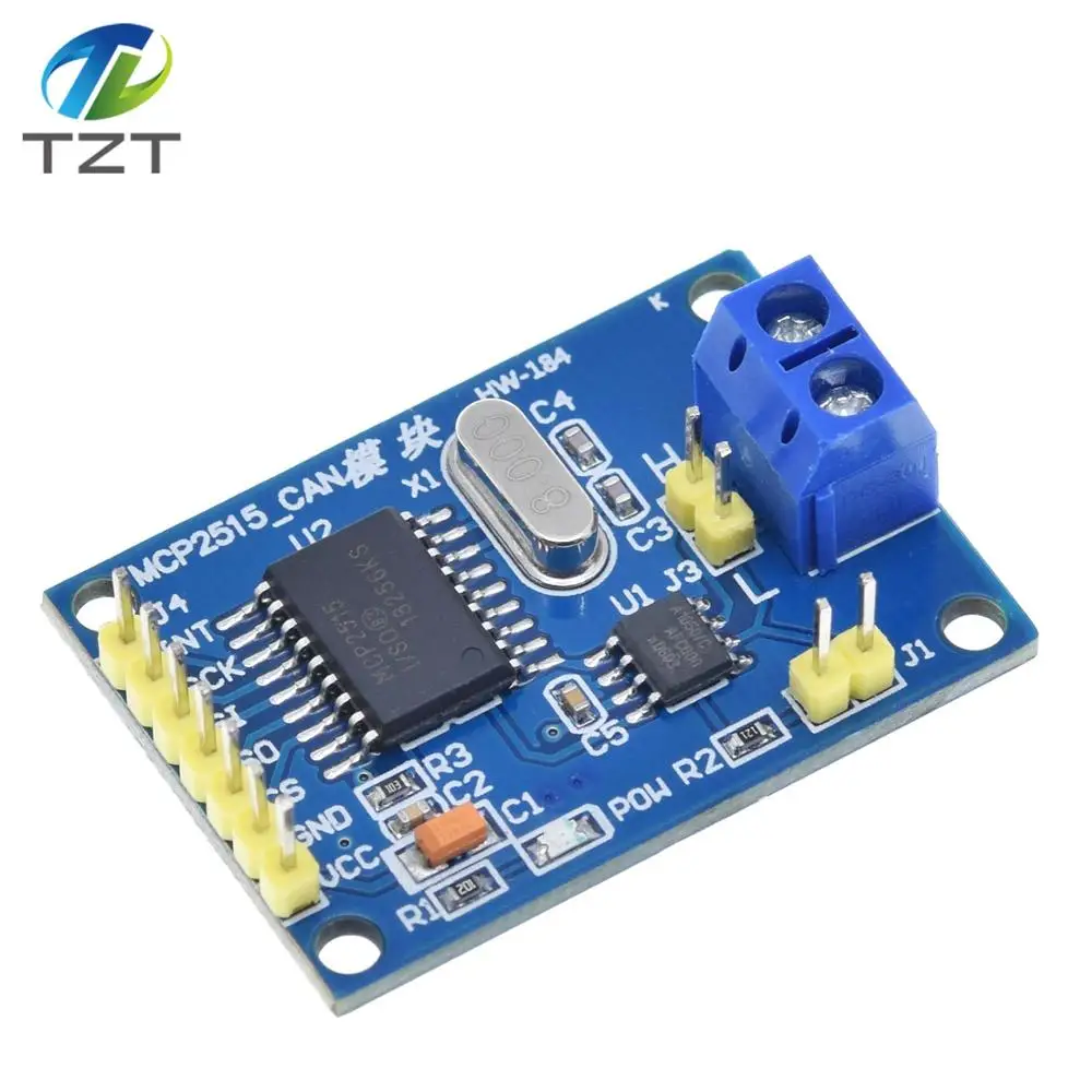 DIYTZT 1/3/5PCS MCP2515 CAN-Bus-Modulplatine TJA1050 Empfänger SPI – Bild 5