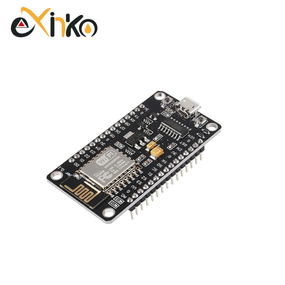 NodeMCU V3 ESP8266 ESP-12E WIFI Development Board CH340G Quadratische – Bild 3