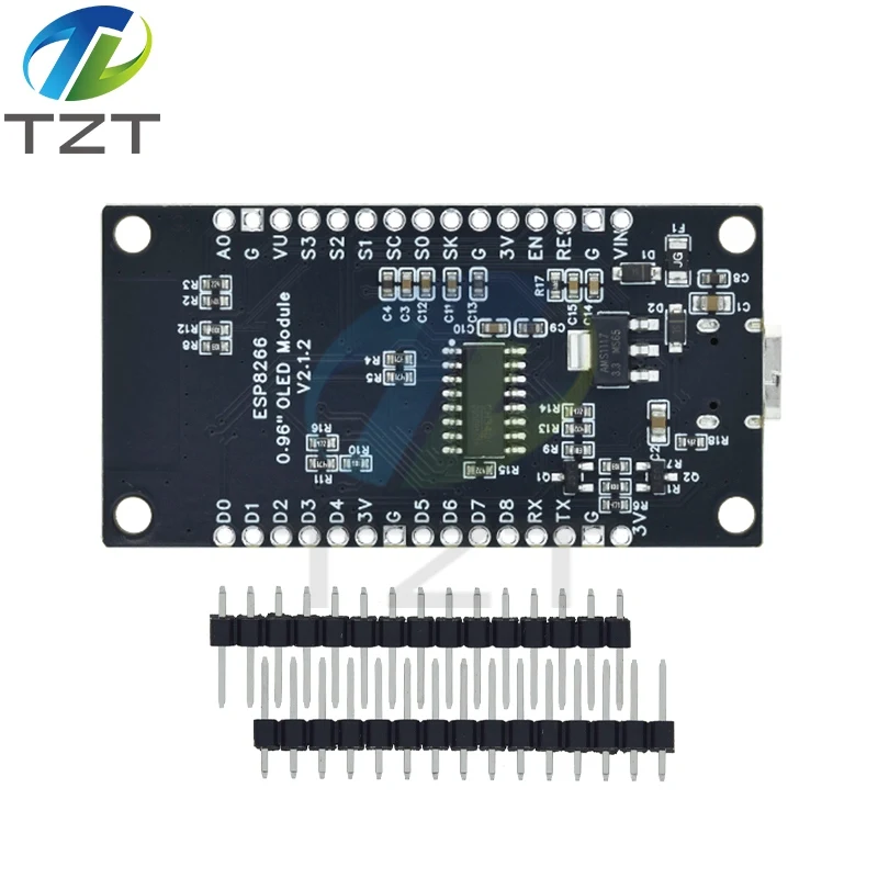 NodeMCU ESP8266 V3 Entwicklungsboard mit 0,96 Zoll OLED-Display CH340 – Bild 6