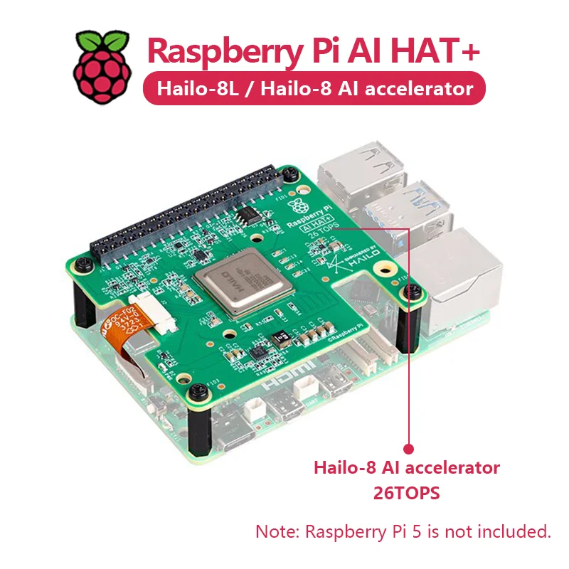Raspberry Pi 5 AI HAT+ künstliches Intelligenz-Kit – Bild 3