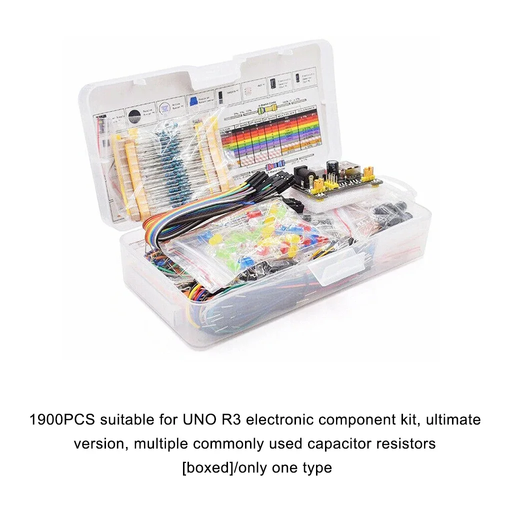 DIY-Projekt-Starter-Kit für Arduino UNO R3 Kit, elektronisches DIY-Kit, elektronisches Komponenten-Set