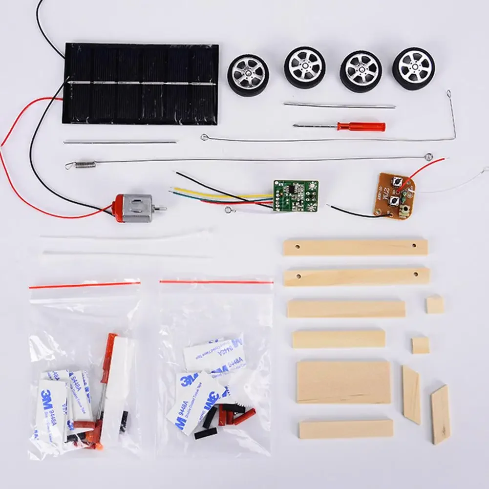 DIY Solar-Elektrofahrzeug Wissenschaftliches Lehrmittel Montage-Puzzle – Bild 2