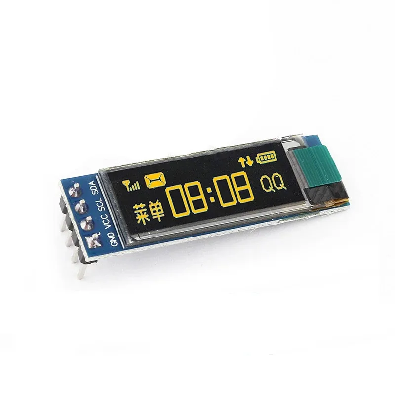 0,91 inch OLED modul 0.91 "weiß/Blau OLED 128X32 OLED LCD LED SSD1306 – Bild 3