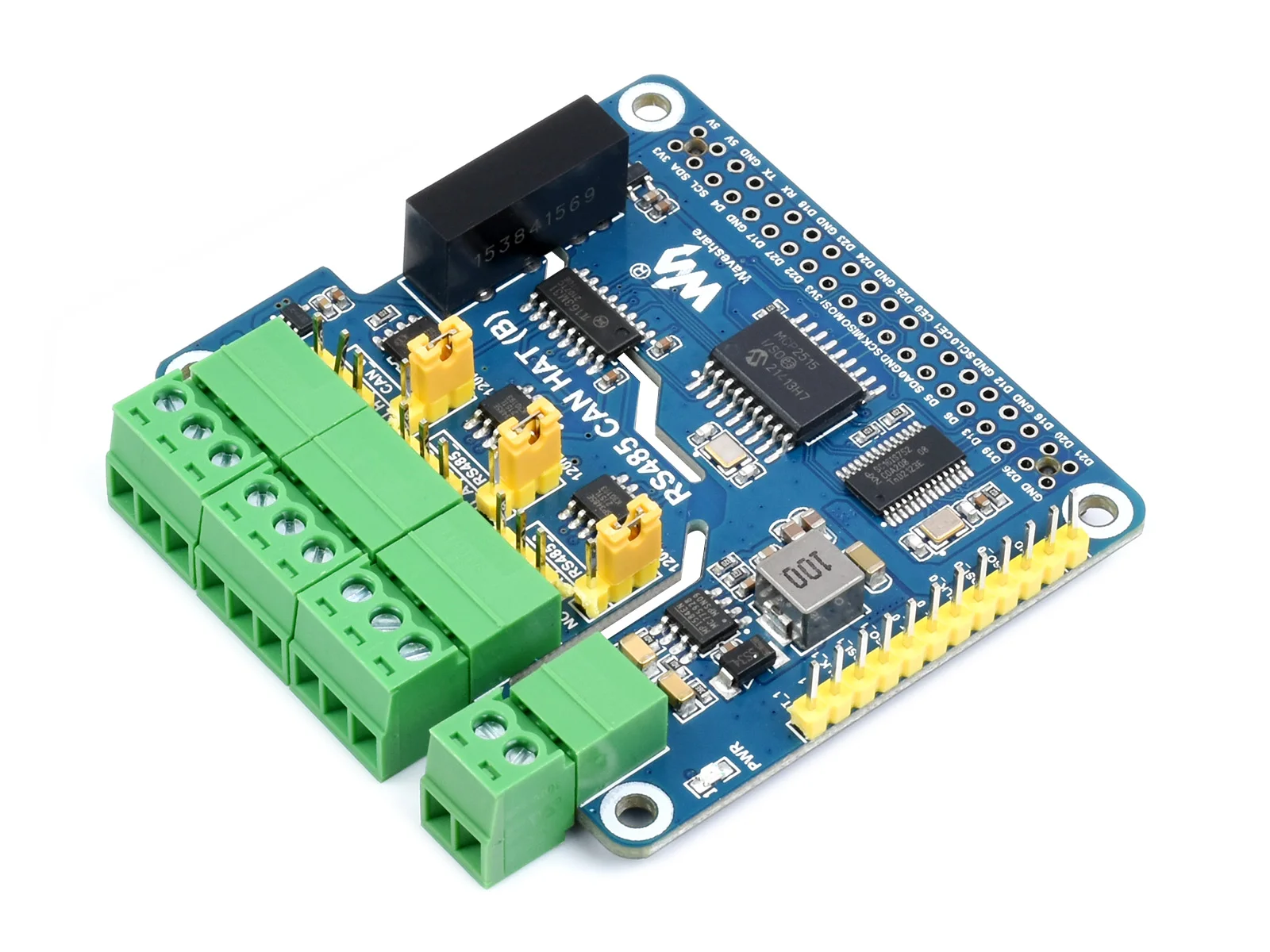 Waveshare Isolierter RS485-CAN-HAT (B) für Raspberry Pi – Bild 4