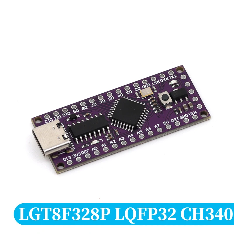 MiniEVB LGT8F328P-LQFP32 Board, LGT8F329P CH9340C HT42B534-1 SOP16, Alternative zu ATMEGA328 Nano V3.0 Arduino