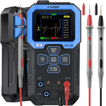 FNIRSI DMT-99 Digitalmultimeter 9999 zählt TRMS, Voltmeter, Widerstand, Kapazität, Diode, Frequenz, NCV