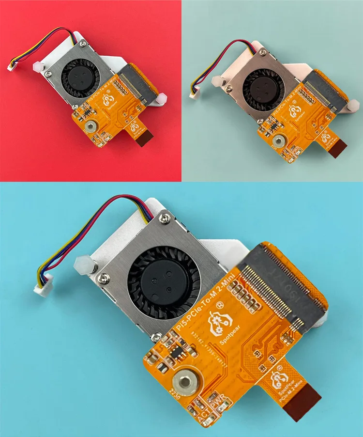 PCIE zu M.2 NVME SSD Erweiterungsplatine für Raspberry Pi 5 ​ – Bild 2