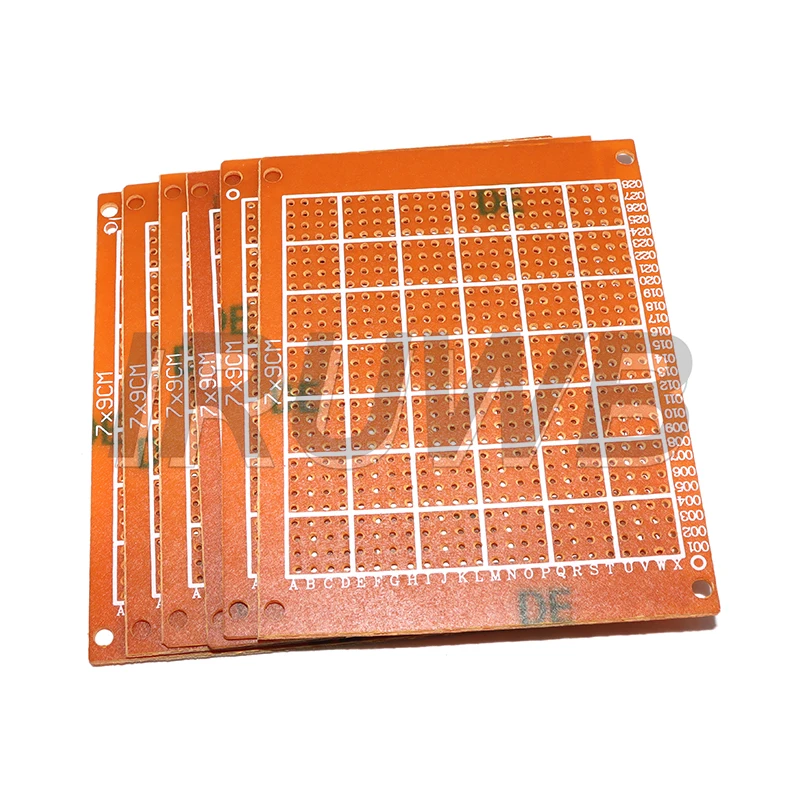 5 × 7 cm, 7 × 9 cm, Leiterplatten-Prototyp, perforiertes (10 Stück) – Bild 5