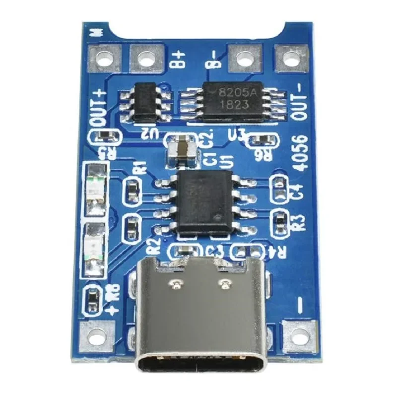 TP4056 5 V 1 A Typ-C USB 18650 Lithium-Batterie-Ladeplatine – Bild 2