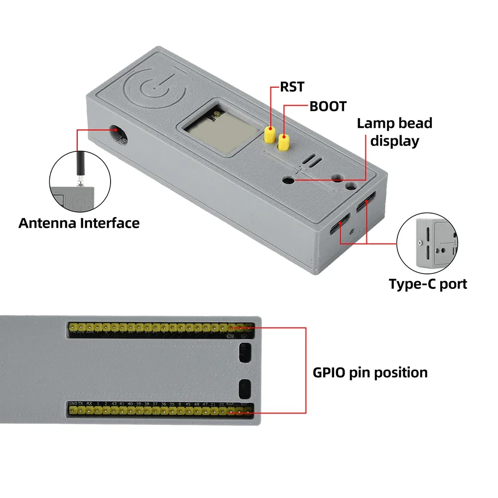 ESP32-S3 2,4GHz WiFi Bluetooth Modul ESP32-S3-N16R8 N8R2 – Bild 6