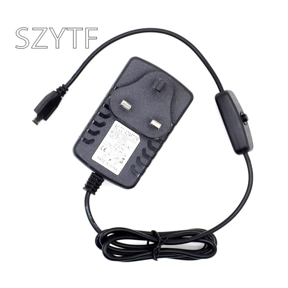 Power Micro USB Versorgung 5V3A mit Schalter Micro USB Adapter – Bild 4