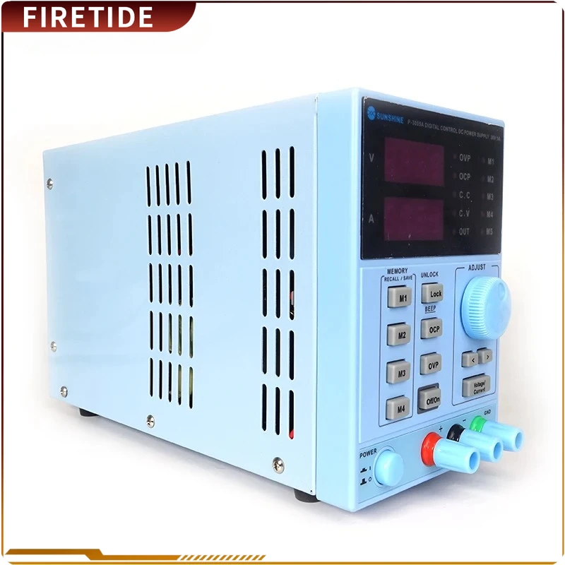 P-3005A Einstellbares DC-Labor 30V 5A Digital-Labornetzteil, Einstellbarer Spannungsregler