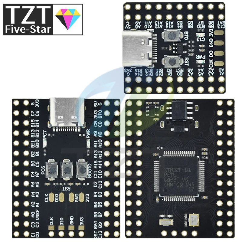 STM32F103C8T6/RCT6 STM32F401RET6 CH340 entwicklungsboard – Bild 3