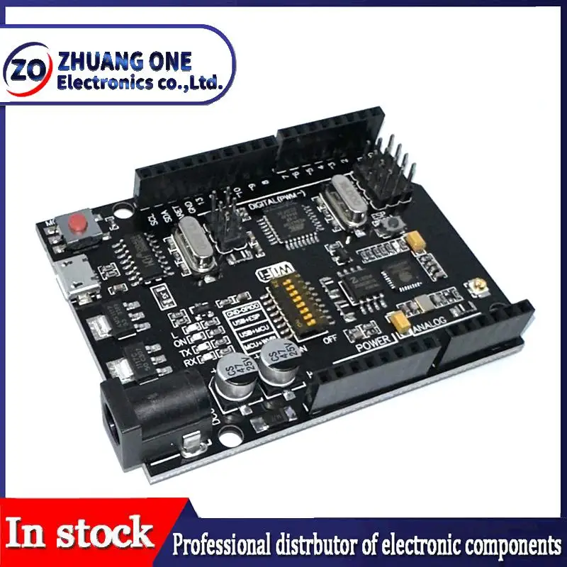 UNO R3 Box ATMEGA16U2 / UNO + WiFi R3 ATMEGA328P Chip CH340G – Bild 3