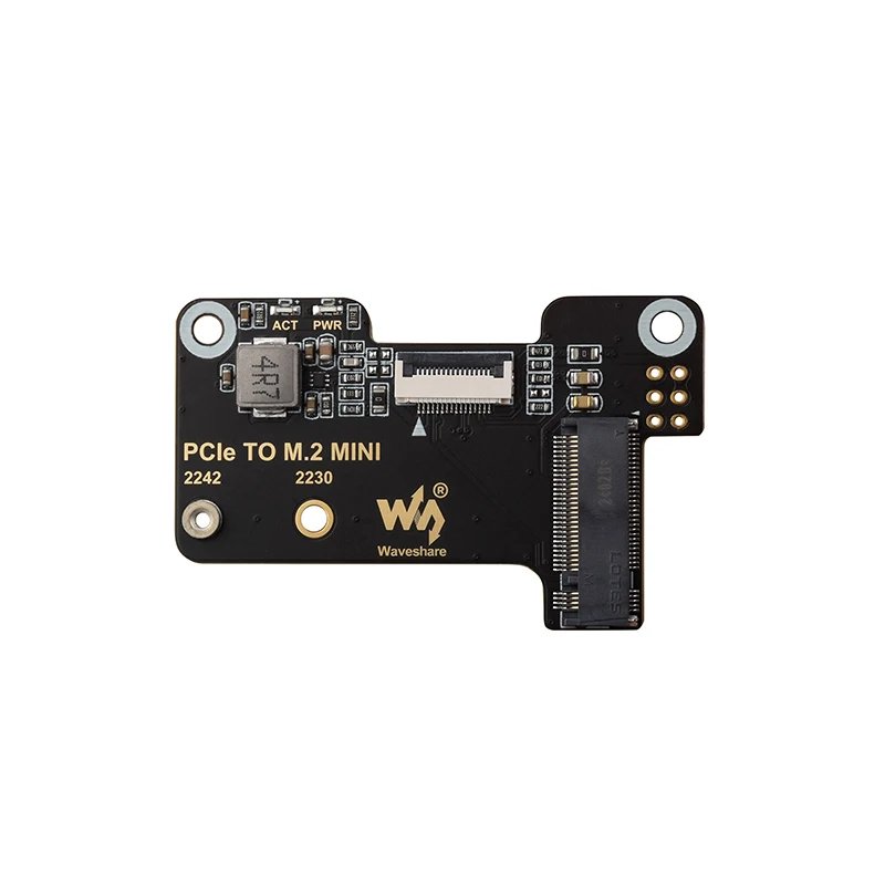 Raspberry Pi 5 PCIe auf M.2 Mini-Adapter unterstützt NVMe-Protokoll – Bild 2