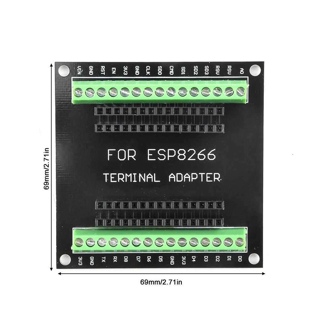 ESP8266 expansion board NODEMCU V2 GPIO expansion board ESP-12 ESP-12E – Bild 3