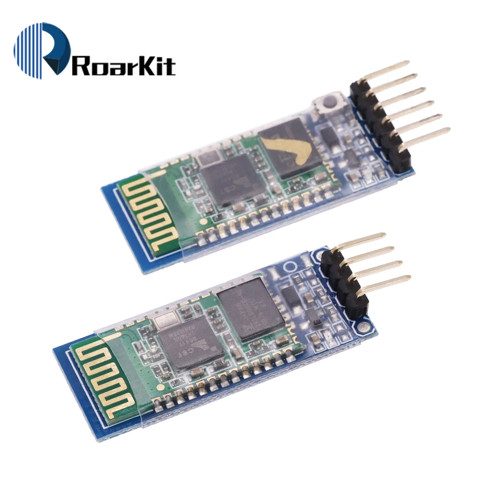 HC-05 HC05 Drahtloses Modul für Arduino Seriell 6-poliges Bluetooth / HC-06 4-poliges