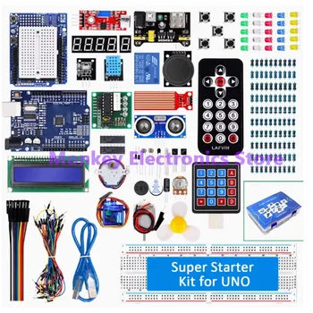 RFID-Upgrade-Kit Super Starter Kit UNO R3 Improvement Development Board Tutorial Learning Kit Ultraschall