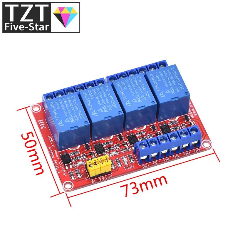 Relaismodul 1 2 4 6 8 Kanal 5V 12V Relaismodul Board Shield – Bild 4