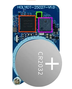 NRF54L15 Bluetooth-Beacon mit geringem Stromverbrauch, Buzzer, BLE 6.0, Beschleunigungsmesser