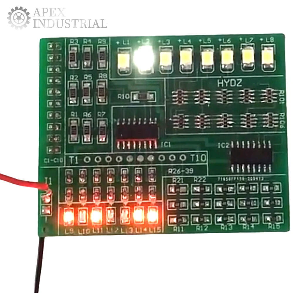 Lötübungsplatine, SMD-Leiterplatte, LED, elektronische SMT-Komponente – Bild 3