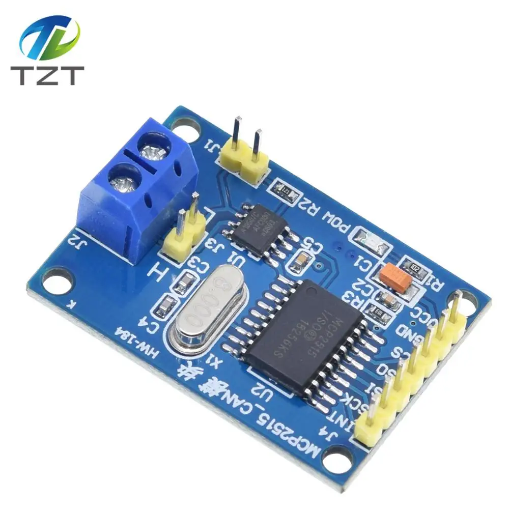 DIYTZT 1/3/5PCS MCP2515 CAN-Bus-Modulplatine TJA1050 Empfänger SPI – Bild 4