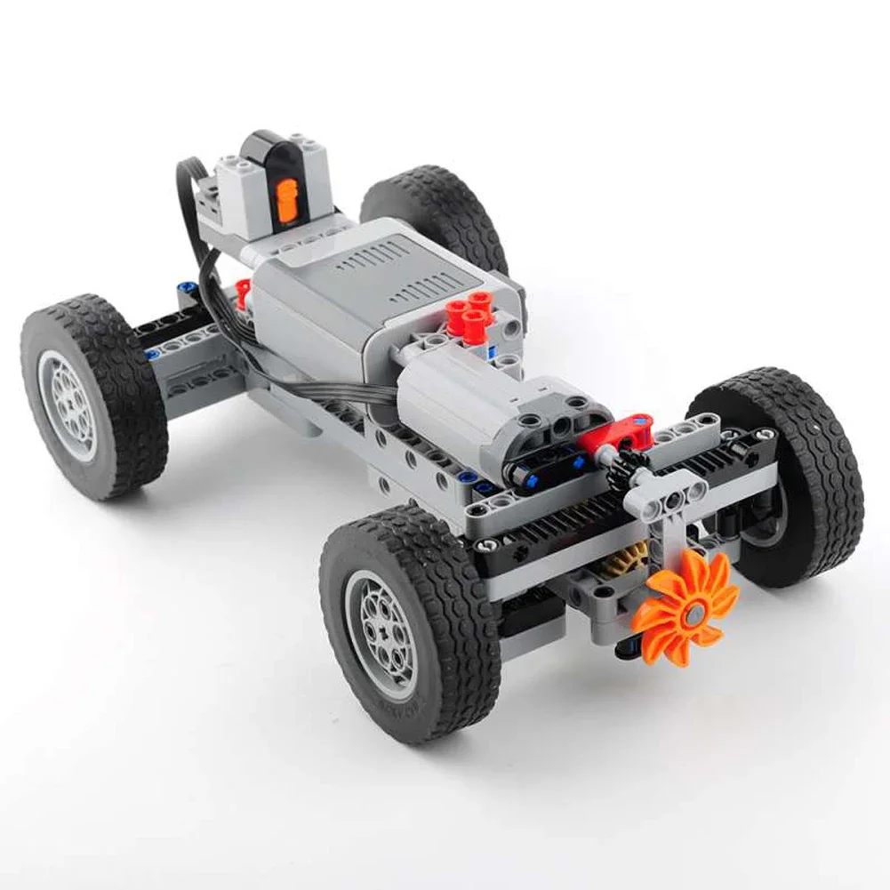 MOC 4WD Fernbedienung Auto Chassis Kit mit 62,4*20mm Rad Allradantrieb – Bild 5