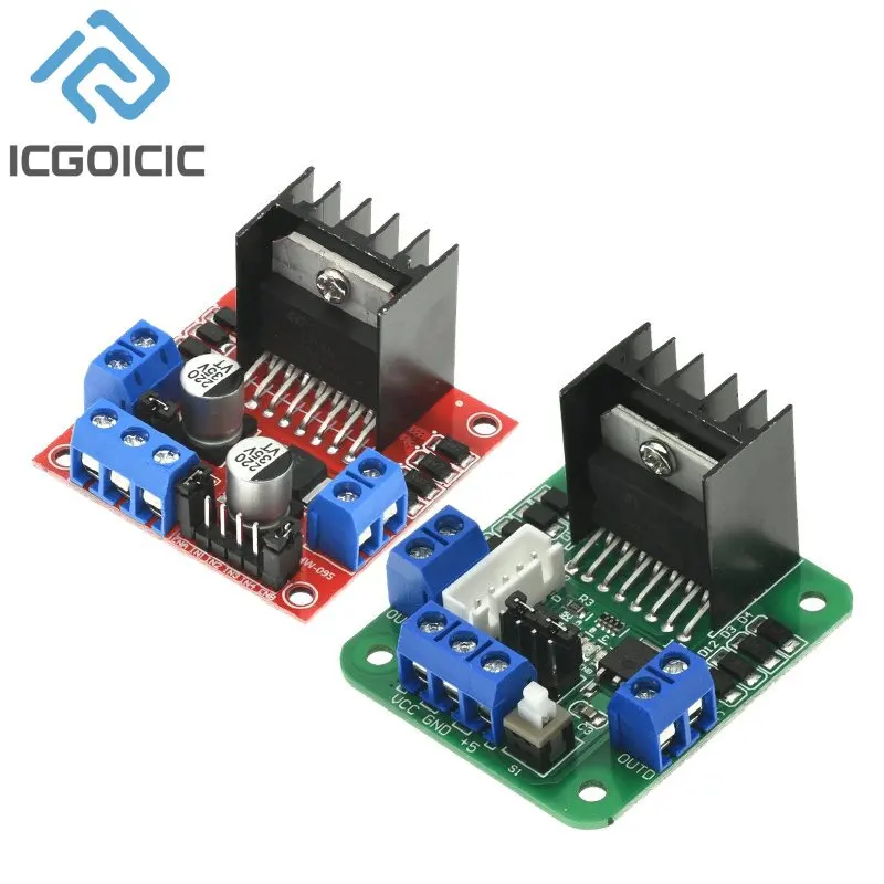 L298N Treiberplatine Modul L298N Schrittmotor Smart Car Robot Breadboard Peltier High Power L298 DC Motor