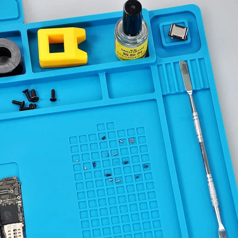 S110-S180 ESD Silikon Löten Matte Für Elektronik Telefon Reparatur – Bild 5
