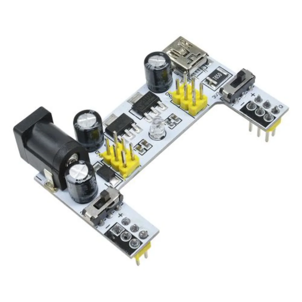 DC 3,3 V 5 V Micro Mini USB MB102 2-Kanal-Breadboard-Modul MB102 Breadboard-Leistungsmodul MB-102 lötfreies